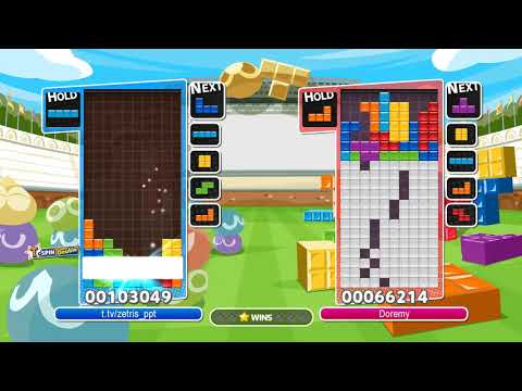 [Puyo Puyo Tetris] Free Play VS: Doremy vs. Zetris (1) (04-09-2019, PC)