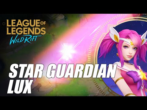 League of Legends: Wild Rift Star Guardian Lux Skin Spotlight