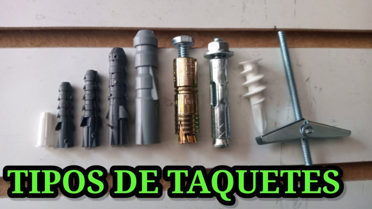 TIPOS de TAQUETES .. aprende fácil..