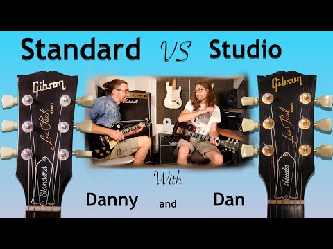 Gibson Les Paul Standard vs Studio - Danny and Dan jam it out.