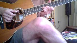 Willie Mae - Broonzy cover on Larrivee OM-03