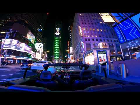 Kizo Young Igi Driftem na Times Square Nowy Jork 4K