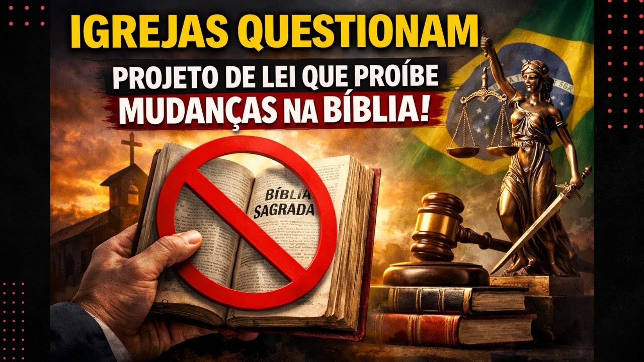 Bate Papo Semanal - Igrejas questionam projeto de lei que proíbe mudanças na Bíblia