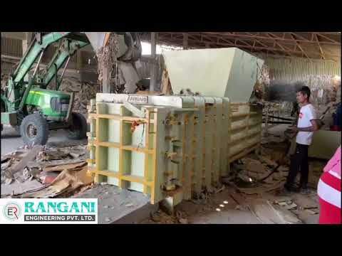 Paper Baling Press Machine