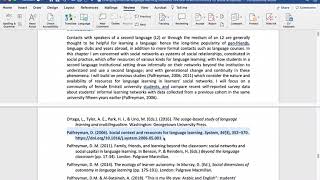 How to check citations and references match