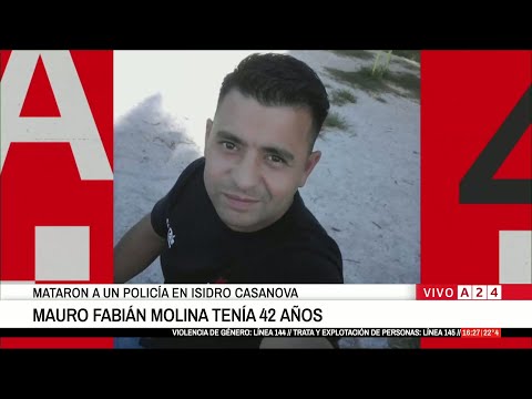 🚨 BRUTAL CRIMEN DEL POLICÍA EN LA MATANZA: MAURO MOLINA TENÍA 42 AÑOS Y DOS HIJOS