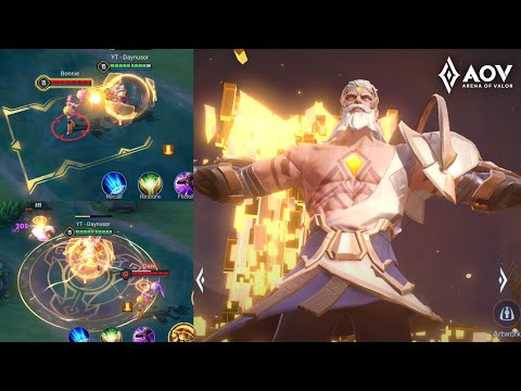 AOV New Update Gildur Revamp | New Model | New Skill Effect - Arena of Valor