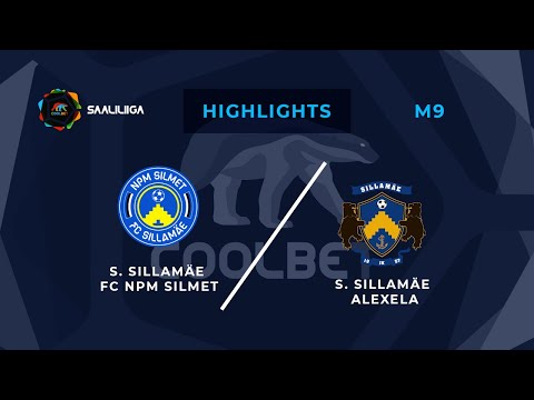 Npm Silmet FC Sillamäe - Sillamäe Alexela. Coolbet Saaliliiga. MD 9. Highlights