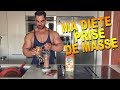4000 CALORIES PAR JOUR ! MON ALIMENTATION DE PRISE DE MASSE REPAS PAR REPAS + COMPLÉMENTS