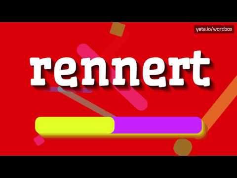 RENNERT - HOW TO PRONOUNCE IT!?