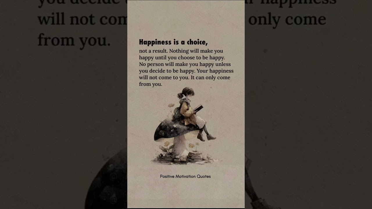 Happiness is a choice #Shorts #god #quotes #love #life #viral #usa #motivation #success #trending