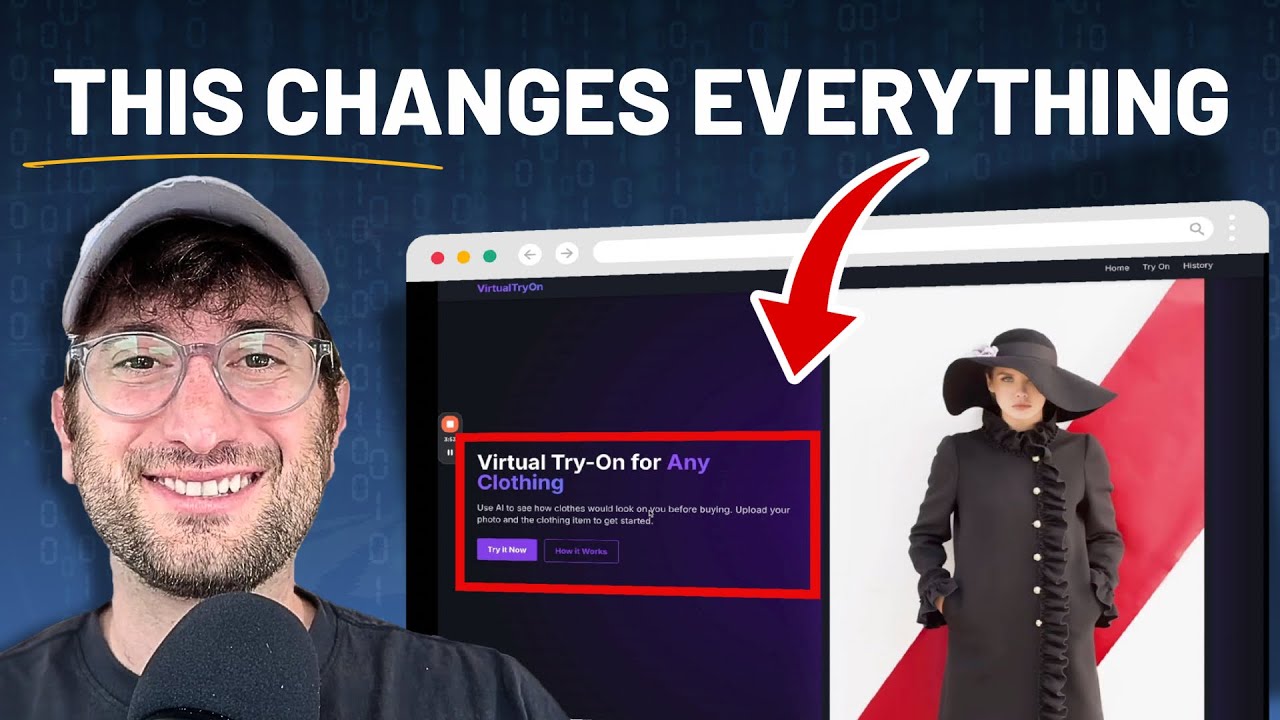 Insane! I built this virtual try-on app in TWO prompts - here's how