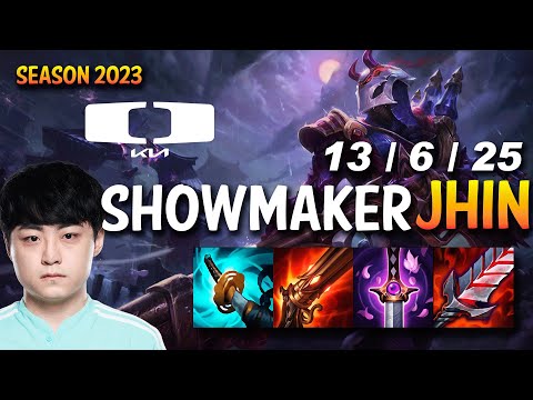 DK Showmaker JHIN vs AHRI Mid - KR Ranked