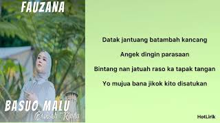 Download lagu Fauzana - Basuo Malu Bapisah Rindu || Lirik Lagu Minang || Cipt; Ajhay Pasma mp3 Download lagu Fauzana - Basuo Malu Bapisah Rindu || Lirik Lagu Minang || Cipt; Ajhay Pasma mp3