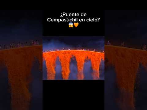 ✈️🧡 ¡Conocimos el puente de cempasúchil en el cielo de la película de Coco!🥰#disney #coco #mexico