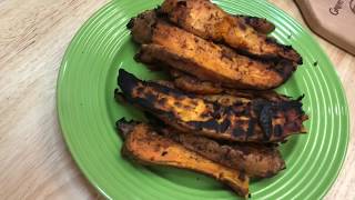 Spicy Grilled Sweet Potatoes