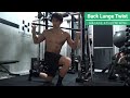 【ランジトレーニング】 足腰 を鍛え ひねり を加えて 柔軟性 UP! 梅田 の ジム 「HAGANE ATHLETE GYM」