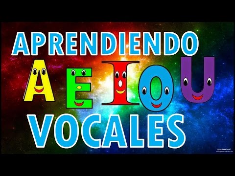 APRENDIENDO LAS VOCALES