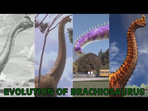 Evolution Of Brachiosaurus In Movies, TV Shows, Documentaries, Games, & Paleo Media
