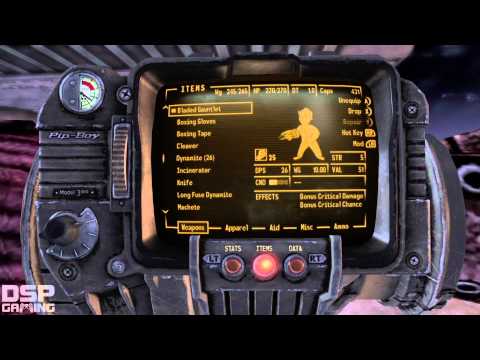 Fallout: New Vegas HARDCORE PT pt8 - ED-E!/EPIC Game Bug! Need Some Glue Remover???