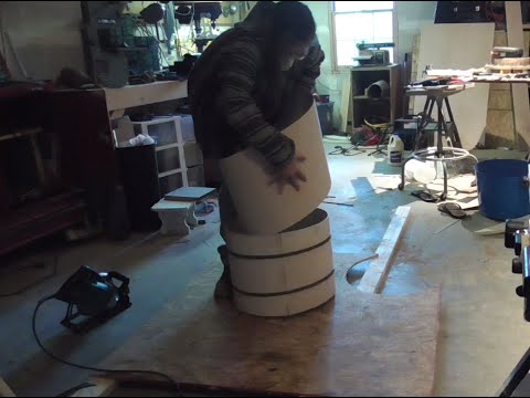 Davul (tupan) built from scratch