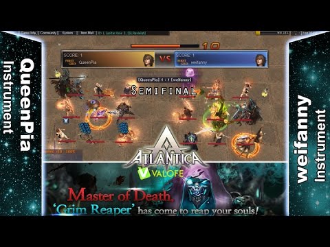 Titan 26/02/2017 AM: Semifinal - QueenPia vs weifanny - Atlantica Online