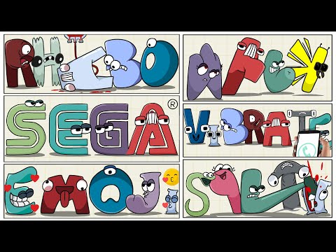 Alphabet Lore PARODY ALL COMPILATION / Alphabet Lore animation @Mike Salcedo