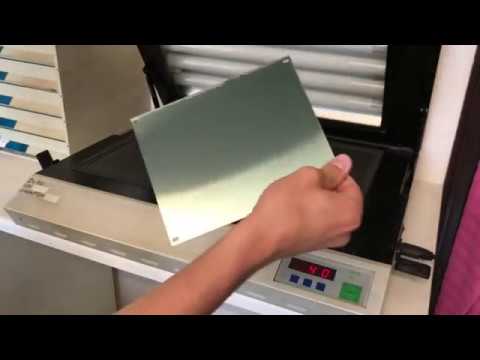 Ttn - how to make steel etching pad printing plates (cliche)...