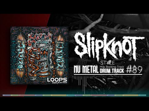 Nu Metal Drum Track / Slipknot Style / 200 bpm