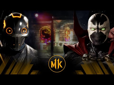 Mortal Kombat 11 - Time Warrior Noob Saibot Vs Spawn (Very Hard)