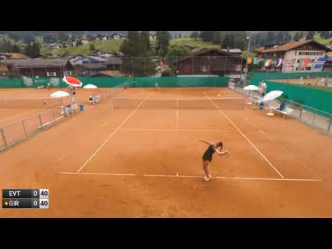Dia Evtimova v Chiara Girelli - W25 KLOSTERS