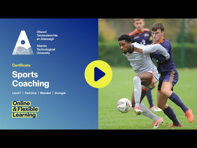 Certificate in Sports Coaching at ATU