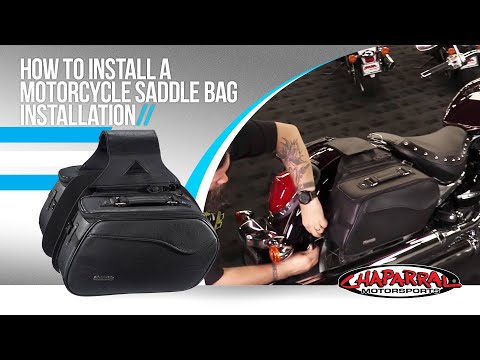 How to Install a Motorcycle Saddlebag Installation Tutorial - ChapMoto.com