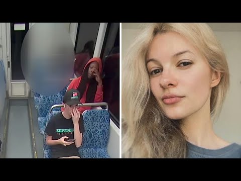 Shocking video shows suspect who killed woman on train in unprovoked stabbing