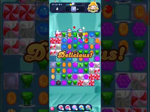 candy crush saga level 2716#candycrushsaga #gameplay#gamer#gaming#gamingvideos#trending#viral