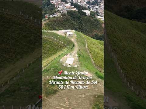 Montanha de Oração Recanto do Sol Barra Mansa Rio de Janeiro, Visão Drone Mini5 pro DJI Monte Efraim