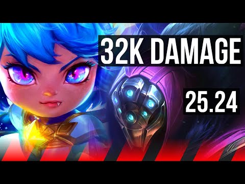 POPPY vs JAX (TOP) | Good KDA: 11/1/11, 32K damage | EUW Master | 25.24