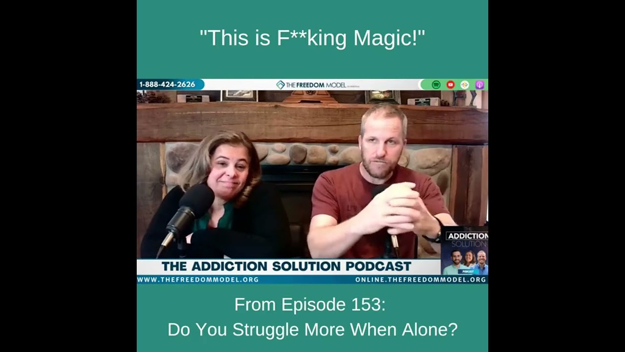 Listen to this entire powerful episode; click on the link tree in our bio! #theaddictionsolutionpod