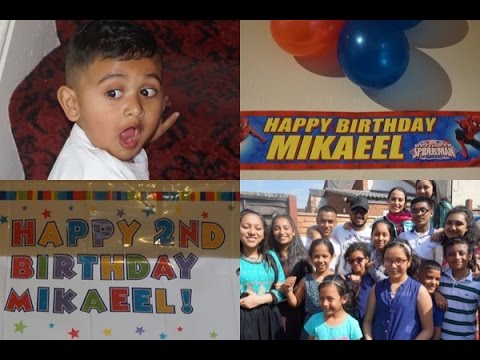 Mikaeel's 2nd Birthday Party (also Arif's 9th Birthday party too)