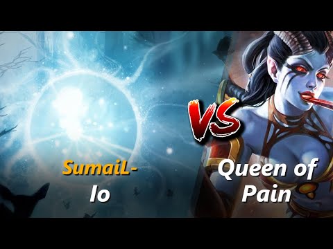 How to Io mid vs Queen of Pain (feat. SumaiL-) | First 10 minutes