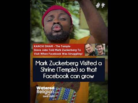 Mark Zuckerberg Visited a Shrine (Temple) so that Facebook can grow - Lord Uzih