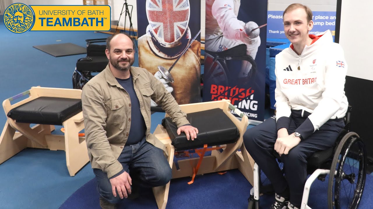 A guide to the SwordSeat - the Bath innovation making wheelchair fencing affordable