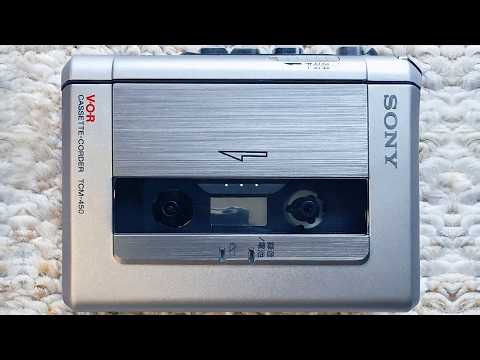 [RARE] SONY TCM-450 Walkman Cassette Corder, MINT Shape ! Tested & Working ! image 13