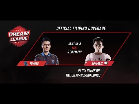 Newbee vs Infamous Game 1 (BO3) | DreamLeague Season 8