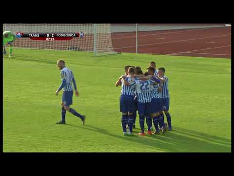 Trans Narva - Buducnost 0:2, highlights Europa league qualification