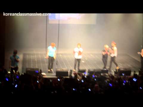 Teen Top London 130208: All you need is Love (Beatles)