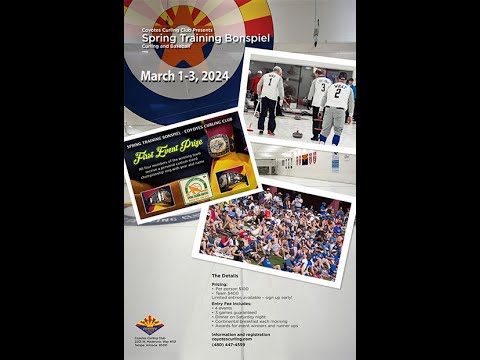 Spring Training Bonspiel 2024 - Draw 14 - 9:45am MST 3/3/2024