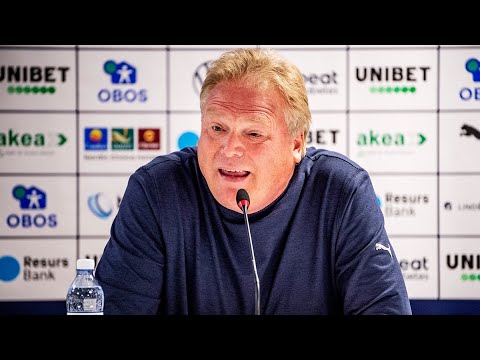 Presskonferens efter HIF – BK Häcken