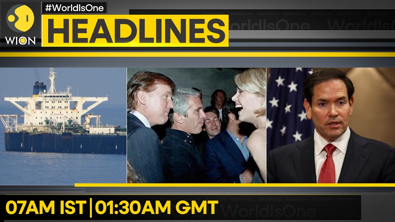 US Chasing Another Oil Tanker in Caribbean | Epstein Files: Trump Photo Back on Database | HEADLINES