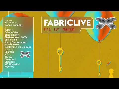 Crissy Criss & IC3 - Dance Concept Fabric - 13th March 2020